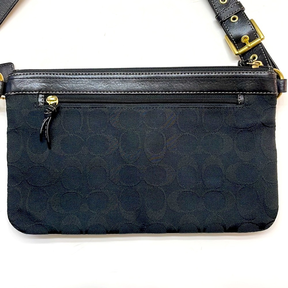 Coach Black Belt Bag - Picture 4 of 12